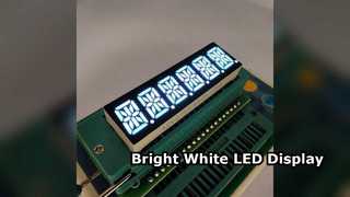 จอ LED 7 เซ็กเมนต์สีขาวสว่างสุด