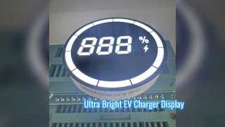 จอแสดงผล LED สว่างเป็นพิเศษสำหรับเครื่องชาร์จ EV