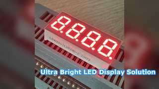 จอแสดงผล LED Ultra Bright 0.36 นิ้วสำหรับอุปกรณ์อิเล็กทรอนิกส์