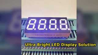 จอแสดงผล LED สว่างเป็นพิเศษสำหรับการควบคุมกระบวนการทางอุตสาหกรรม
