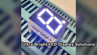 จอแสดงผล LED 7 ส่วนขนาด 0.39 นิ้วสำหรับแผงหน้าปัด