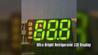 จอแสดงผล LED สว่างเป็นพิเศษสำหรับระบบควบคุมตู้เย็น